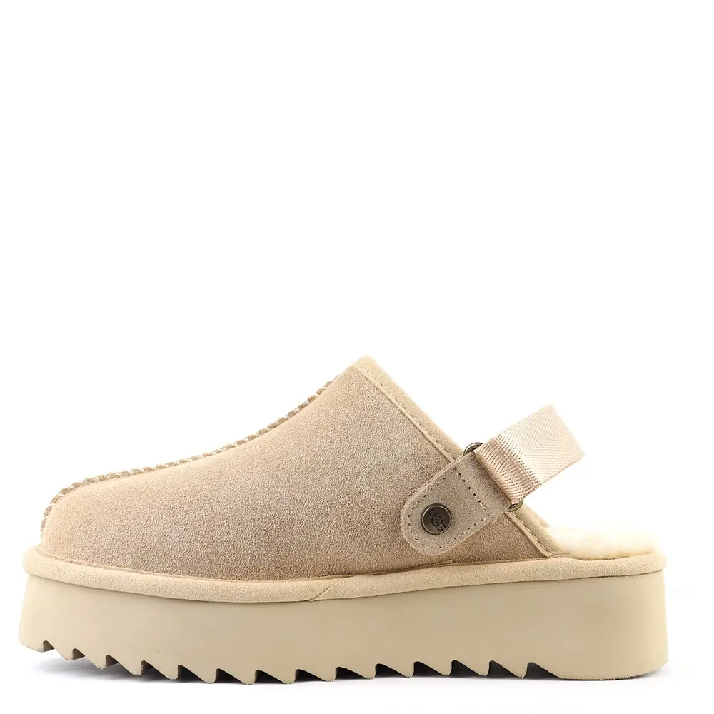 Goldenstar Clog Platform Бежевый — фото 3