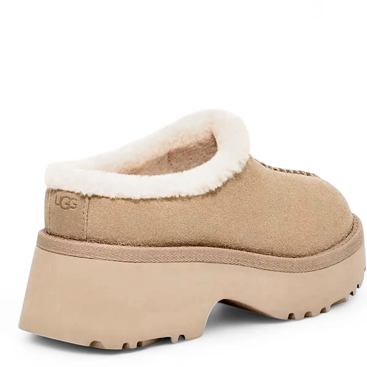 UGG New Heights Cozy Clog Бежевый — фото 3