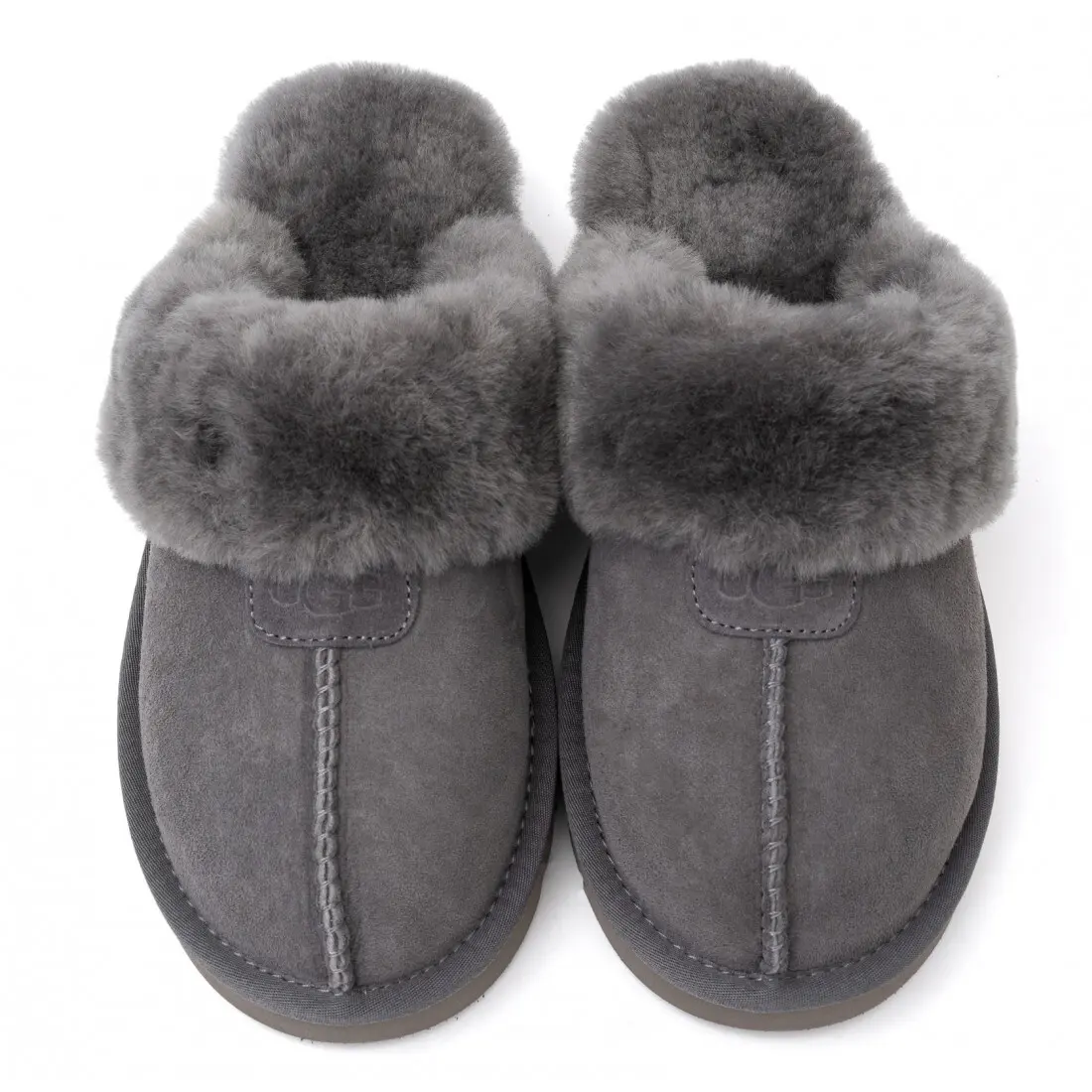 UGG Slippers Scuffette Серый — фото 4