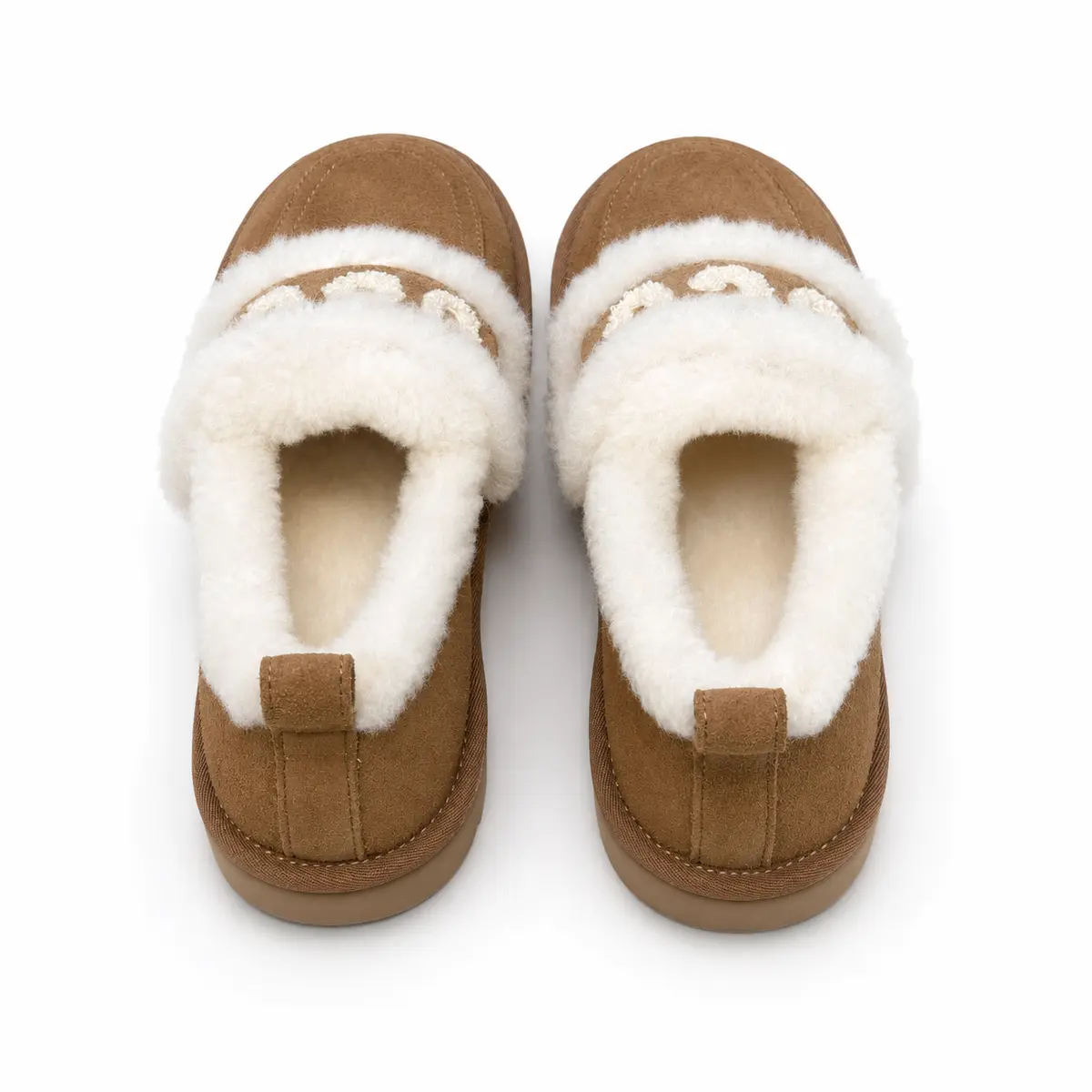 UGG Classic Fat Ding Slip On Коричневый — фото 3