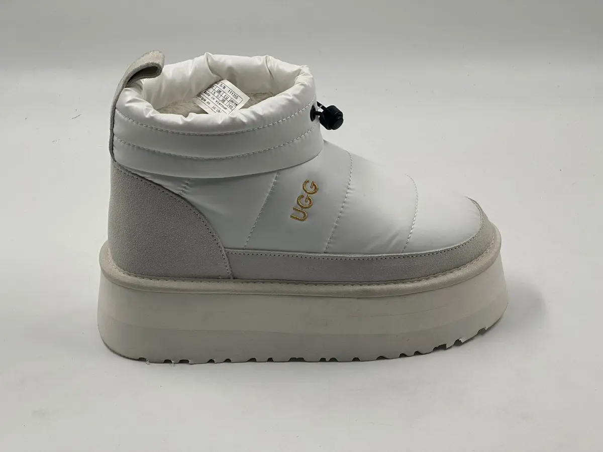 UGG Womens OBBA Platform Белый — фото 3