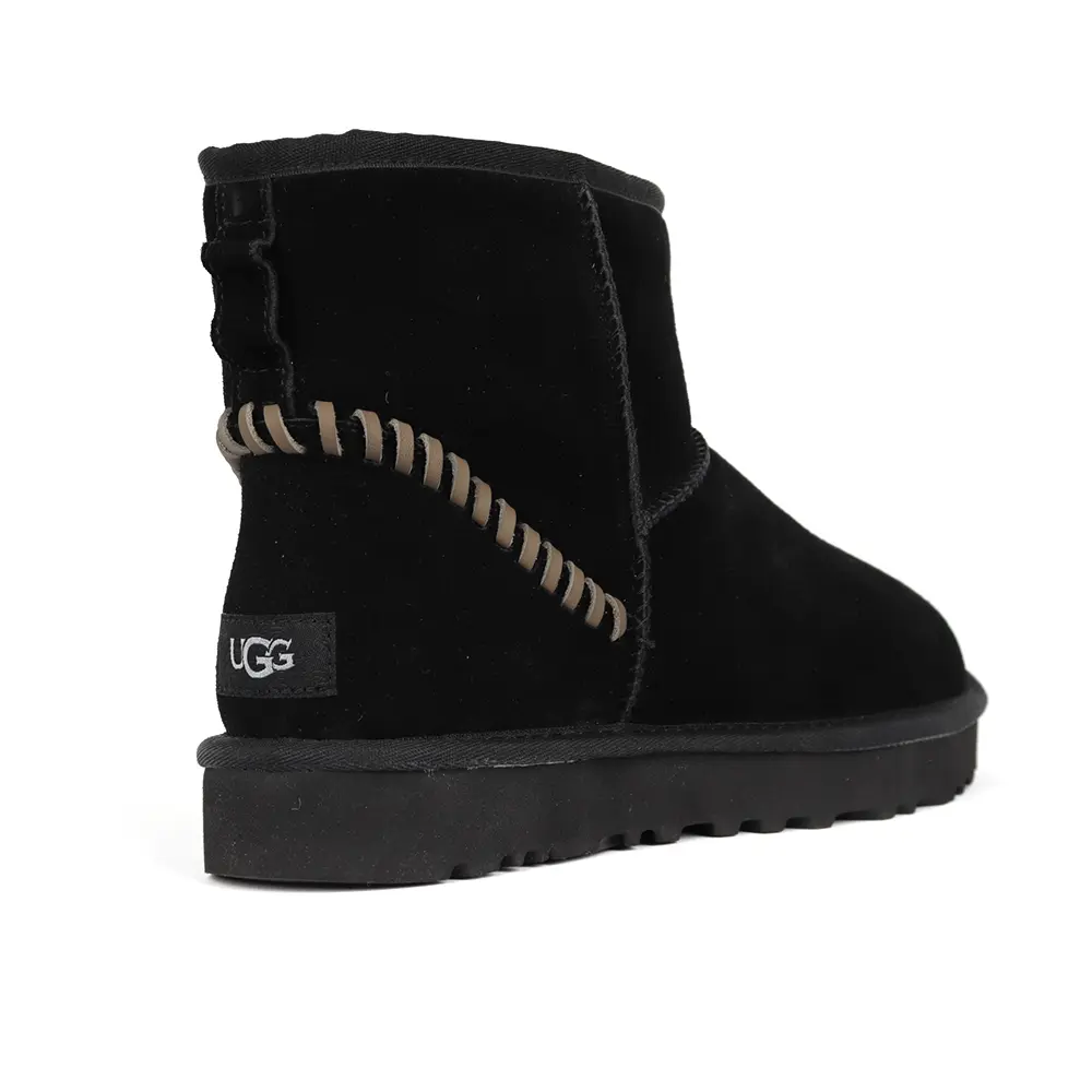 Мужские Classic II Mini Deco Suede Boot Чёрный — фото 4